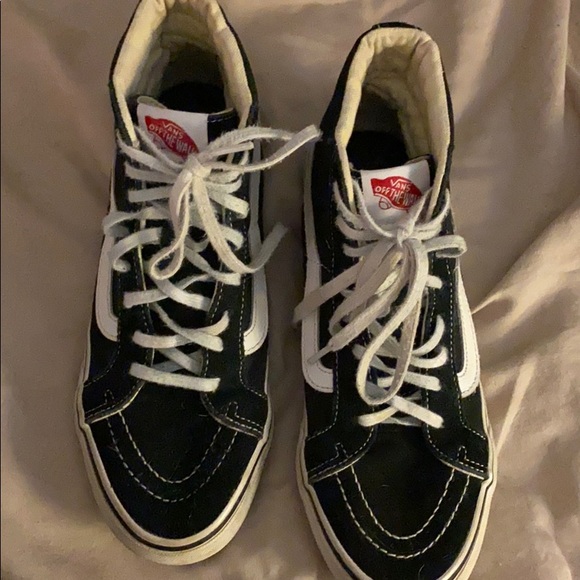 Vans Shoes - Black high top vans